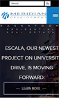 Mobile Screenshot of meridiandevelopment.ca